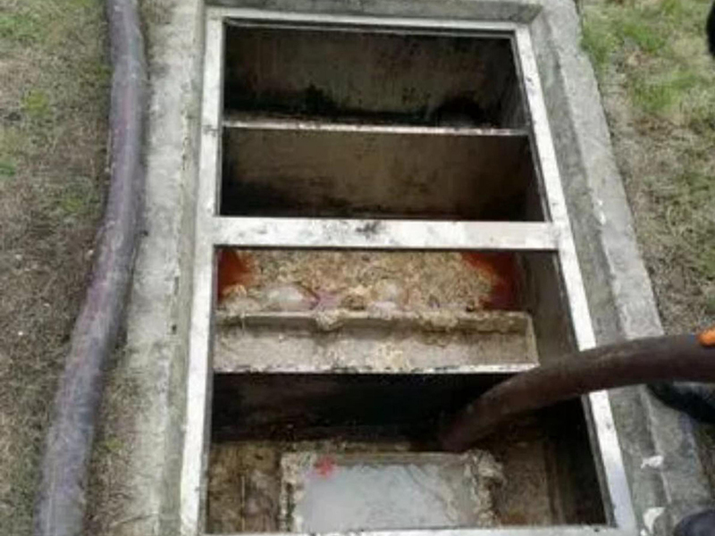 兰山隔油池清理