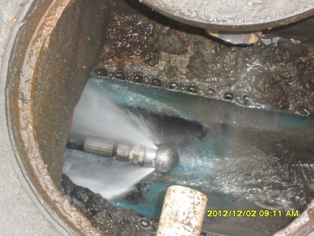 兰山污水管道高压清洗