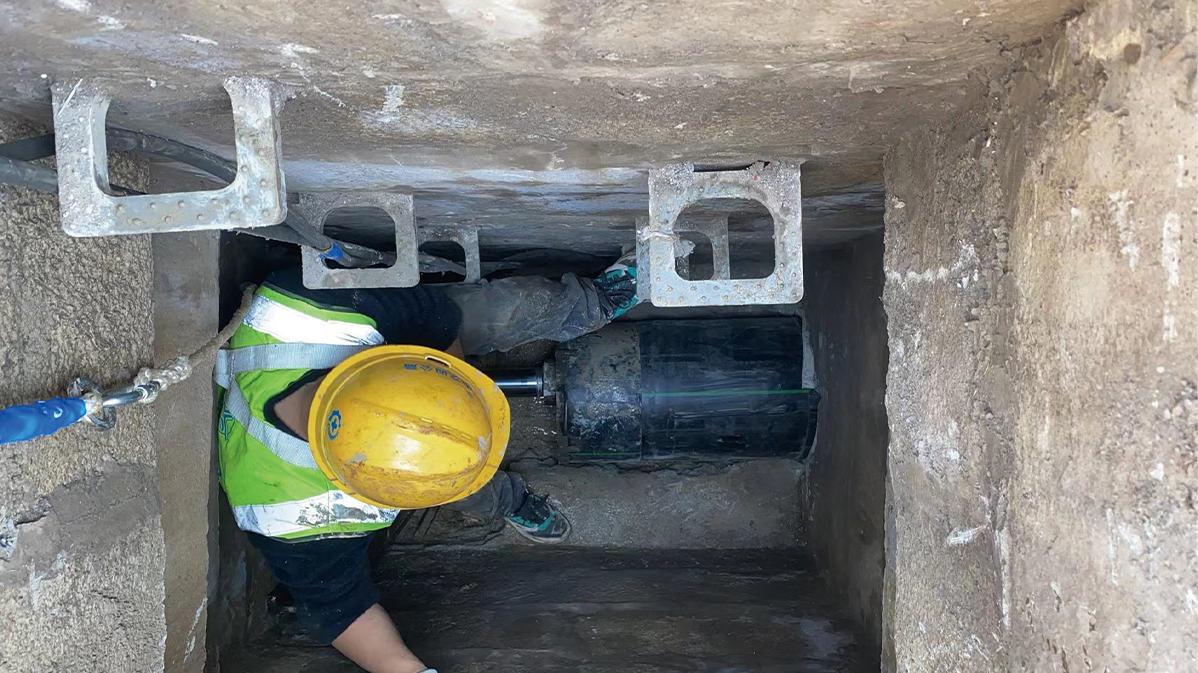 兰山HDPE短管内衬法